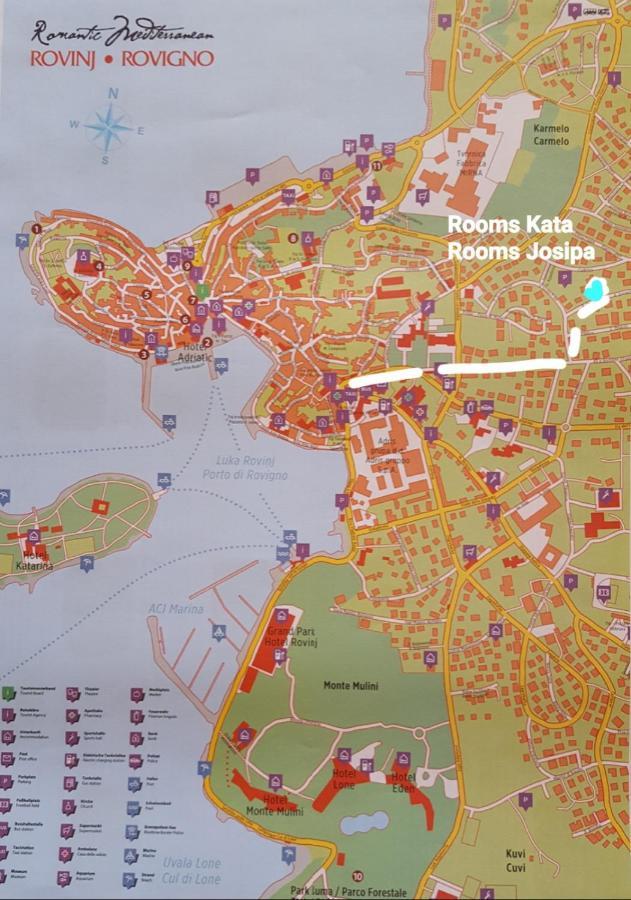 Rooms Josipa Ρόβινι Εξωτερικό φωτογραφία